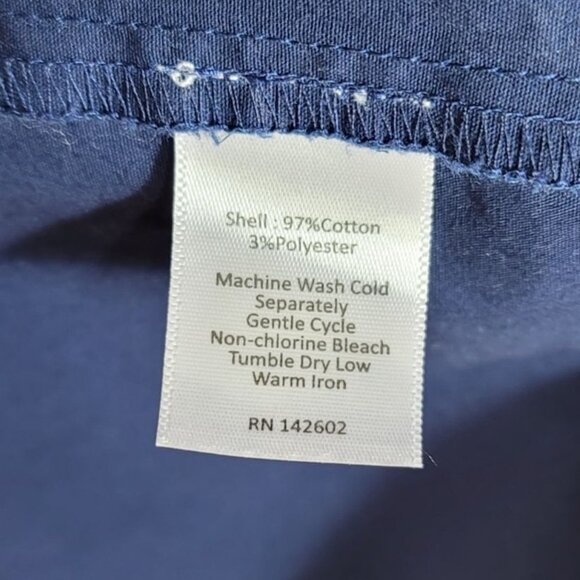 STS Sail to Sable Dress Green Mint Blue Large Shift Color Block Sleeveless VNeck - Picture 7 of 7